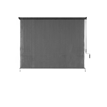 OUTDOOR SUN SCREEN ROLLER BLIND 183 X 244CM