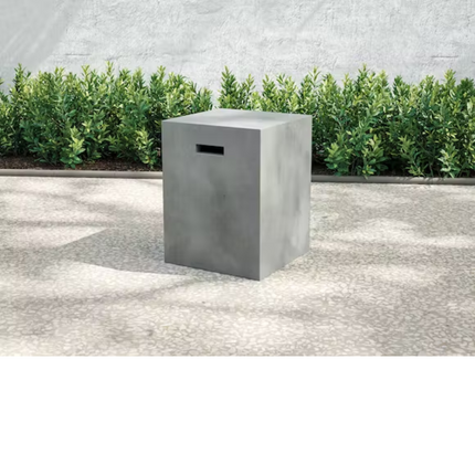 Modulo Square Concrete Stool