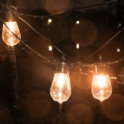 Solar Party Lights 10m with 10 Bulbs