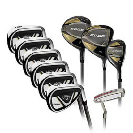 Callaway Edge 10-piece Golf Club Set, Right Handed - Graphite