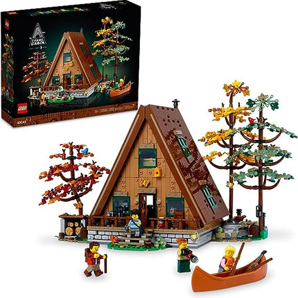 LEGO Ideas A-Frame Cabin 21338 Collectible Display Set