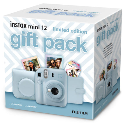 FujiFilm Instax Mini 12 Limited Edition Instant Camera Gift Pack - Blue