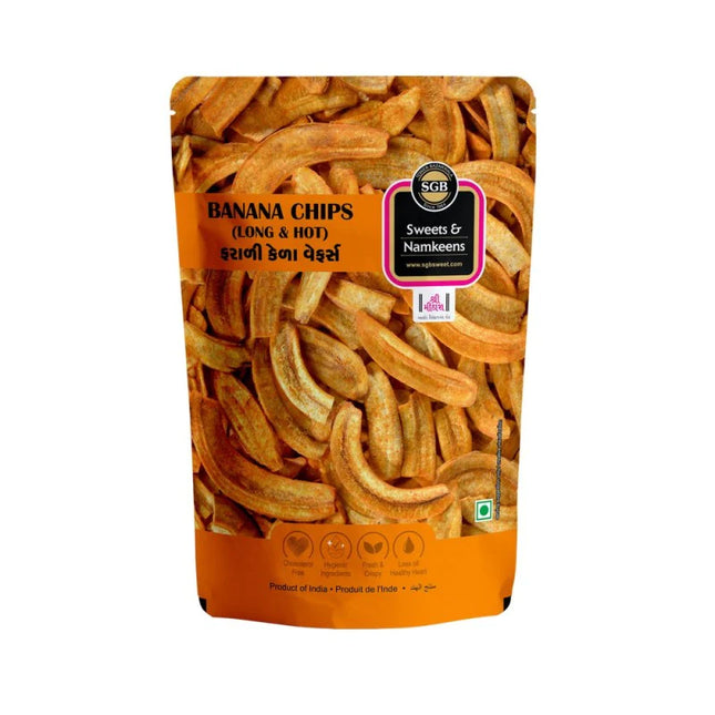SGB Long & Hot Banana Chips 200g