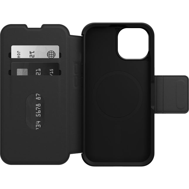 OtterBox iPhone 15 6.1 inch Strada Folio Wallet Phone Case