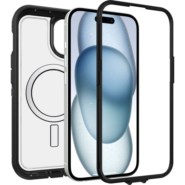 OtterBox iPhone 15 6.1 inch Defender XT Dark Side - Clear