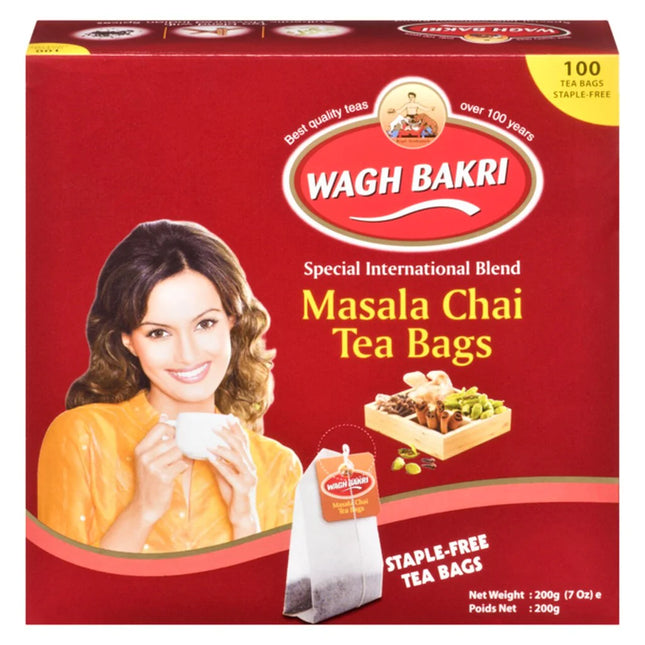 Wagh Bakri Masala Chai/Tea Bags 200gm