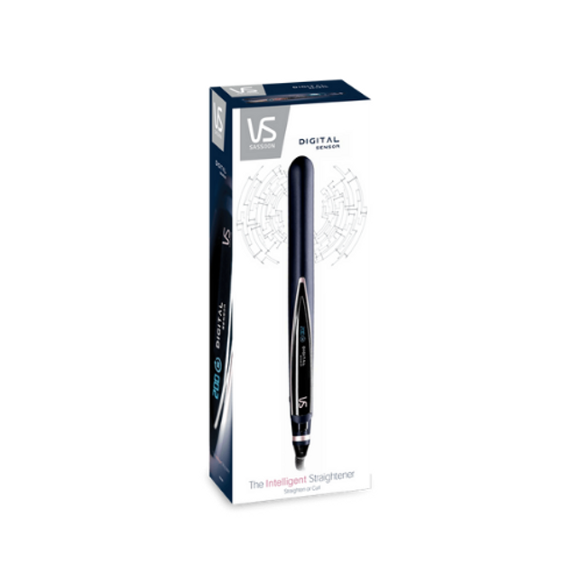 Vidal Sassoon Digital Sensor Intelligent Hair Straightener Black