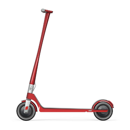 Unagi E500 Electric Scooter Red