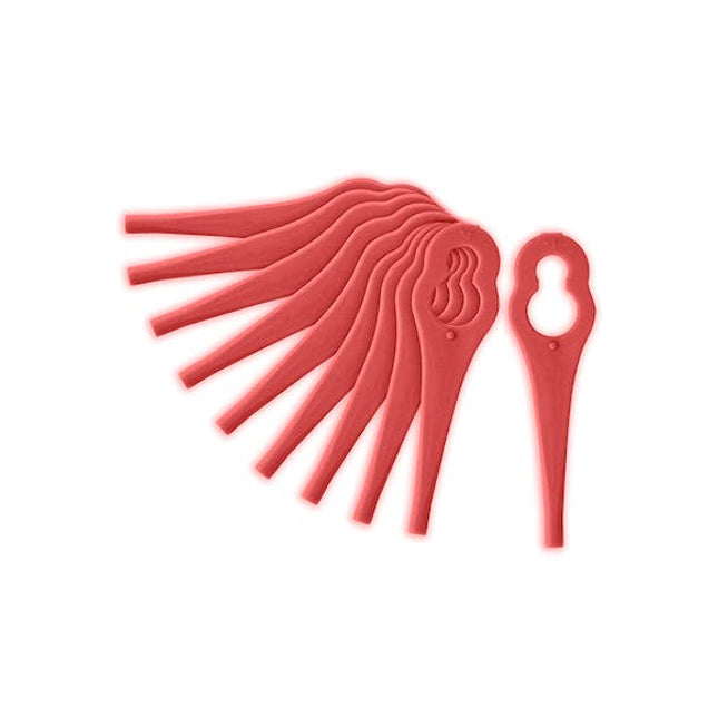 cordless line trimmer plastic blade 10 pack