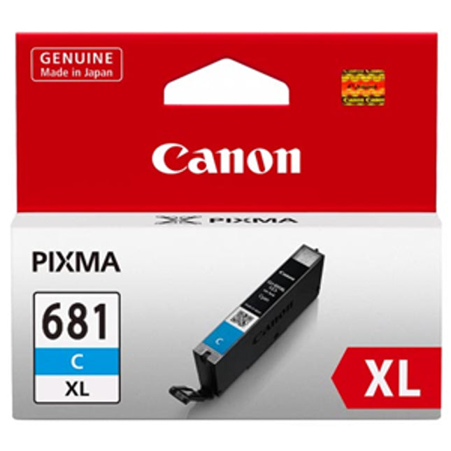 Canon CLI681XLC Cyan High Yield Ink Cartridge
Features:
<div>Compatible With: TS6160, TS8160, TS9160, TR7560, TR8560., TS9560, TR7660, TS8360</div>