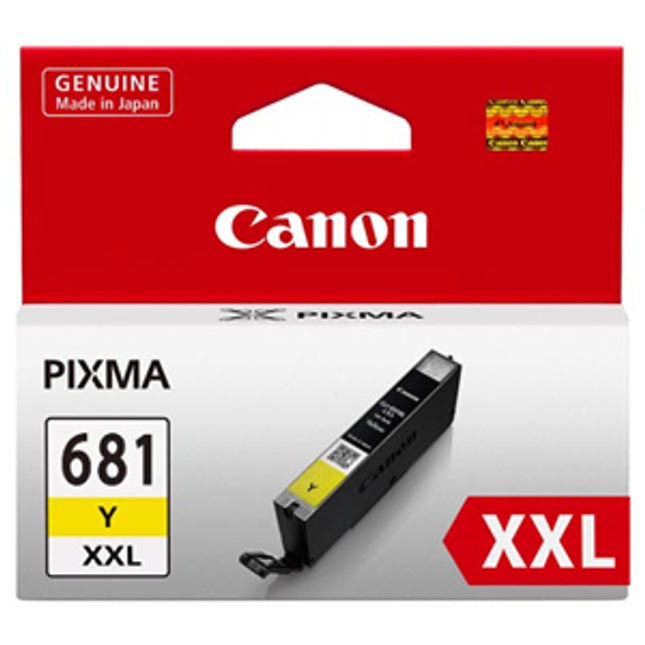 Canon CLI681XXLY Extra High Yield Yellow Ink Cartridge
Features:
<div>Compatible With: TS6160, TS8160, TS9160, TR7560, TR8560., TS9560, TR7660, TS8360</div>
