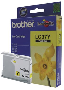 Brother LC37Y Yellow Ink Cartridge
Features:
<div>Compatible With: DCP135C, DCP150C, MFC235C, MFC260C, Yield ~350 Pages</div>