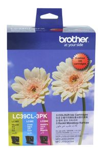 Brother LC39CL3PK CMY Colour Ink Cartridges (Triple Pack)
Features:
<div>Triple colour pack, 260 pages each cartridge (at 5% Coverage), Compatible With: DCPJ125, DCPJ140W, DCPJ315W, DCPJ515W, MFCJ220, MFCJ265W, MFCJ410, MFCJ415W</div>