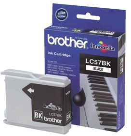 Brother LC57BK Black Ink Cartridge
Features:
<div>Compatible With: DCP130C, DCP330C, DCP350C, DCP540CN, DCP560CN, FAX2480C, MFC240C, MFC440CN, MFC465CN, MFC665CW, MFC685CW, MFC885CW, MFC3360C, MFC5460CN, MFC5860CN, Yield ~500 Pages (at 5% Coverage)</div>
