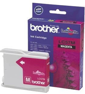 Brother LC57M Magenta Ink Cartridge
Features:
<div>Compatible With: DCP130C, DCP330C, DCP350C, DCP540CN, DCP560CN, FAX2480C, MFC240C, MFC440CN, MFC465CN, MFC665CW, MFC685CW, MFC885CW, MFC3360C, MFC5460CN, MFC5860CN, Yield ~400 Pages (at 5% Coverage)</div>