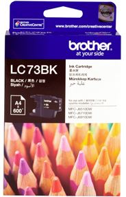 Brother LC73BK Black Ink Cartridge
Features:
<div>Compatible With: DCPJ525W, DCPJ725DW, DCPJ925DW, MFCJ430W, MFCJ432W, MFCJ625DW, MFCJ825DW, MFCJ5910DW, MFCJ6510DW, MFCJ6710DW, MFCJ6910DW, Yield ~600 Pages</div>