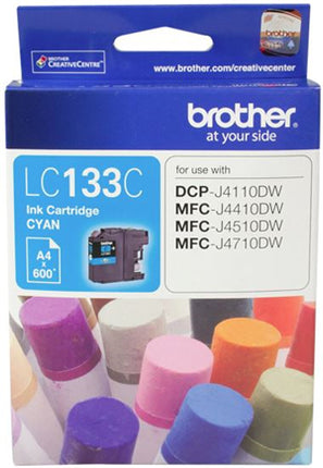 Brother LC133C Cyan Ink Cartridge
Features:
<div>Compatible With: DCPJ152W, DCPJ172W, DCPJ552DW, DCPJ752DW, DCPJ4110DW, MFCJ245, MFCJ470DW, MFCJ650DW, MFCJ870DW, MFCJ4410DW, MFCJ4510DW, MFCJ4710DW, MFCJ6520DW, MFCJ6720DW, MFCJ6920DW, Yield ~600 Pages (at 5% Coverage)</div>