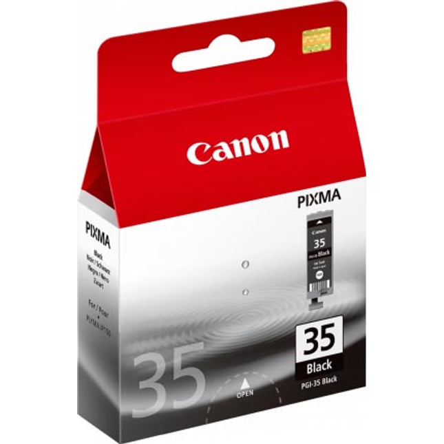 Canon PGI35BK Black Ink Cartridge
Features:
<div>PGI35BK Black Ink Tank for IP100, Yield ~191 Pages</div>