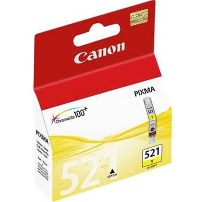 Canon CLI521Y Yellow Ink Cartridge
Features:
<div>Compatible with iP3600, iP4600, iP4700, MP540, MP550, MP620, MP560, MP630, MP640, MP980, MP990, MX860, MX870, Yield ~505 Pages</div>