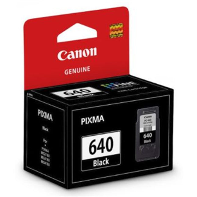 Canon PG640 Black Ink Cartridge
Features:
<div>Compatible With: TS5160, MG2160, MG2260, MG3160, MG3260, MG3560, MG4160, MG4260, TS5160, MX376, MX396, MX436, MX456, MX476, MX516, MX526, MX536, Yield ~180</div>