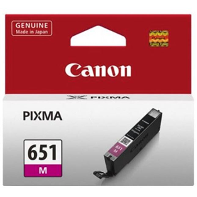 Canon CLI651M Magenta Ink Cartridge
Features:
<div>Compatible With: iP7260, iP8760, iX6860, MG5460, MG5560, MG5660, MG6360, MG6460, MG6660, MG7160, MG7560, MX726, MX926, Yield ~330 Pages</div>