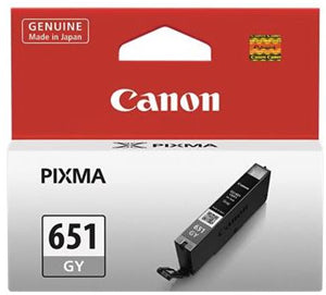 Canon CLI651GY Grey Ink Cartridge
Features:
<div>Compatible With: iP8760, MG6360, MG7160, Yield ~330 Pages</div>