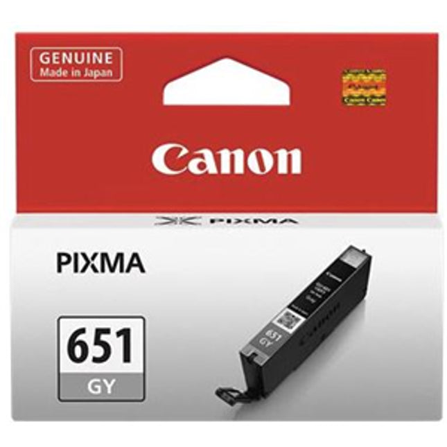 Canon CLI651GY Grey Ink Cartridge
Features:
<div>Compatible With: iP8760, MG6360, MG7160, Yield ~330 Pages</div>