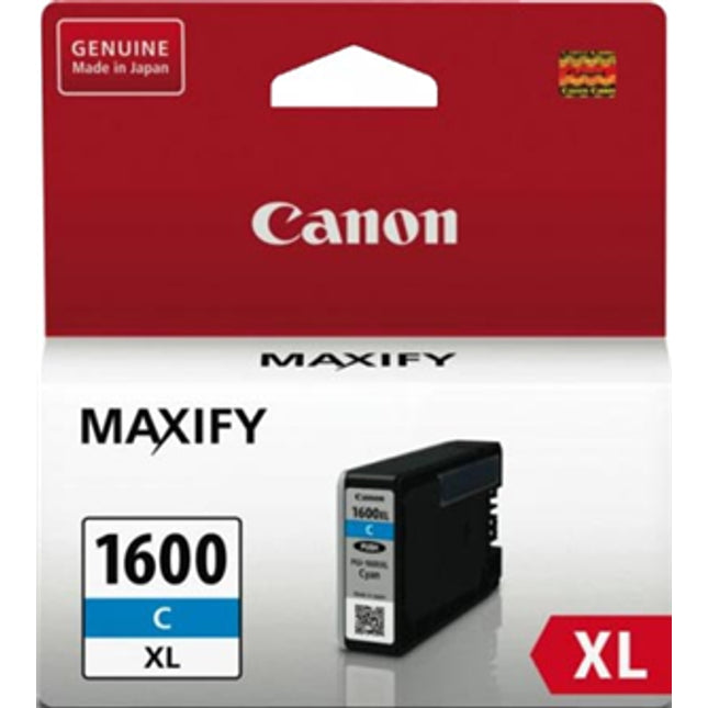 Canon PGI1600XLC Cyan High Yield Ink Cartridge
Features:
<div>Compatible with: MB2060,  MB2160,MB2360, Yield ~1020 Pages</div>