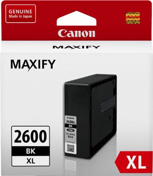 Canon PGI2600XLBK Black High Yield Ink Cartridge
Features:
<div>Compatible with: MB5060, MB5360, IB4060, MB5160, MB5460, Yield ~2500 Pages</div>