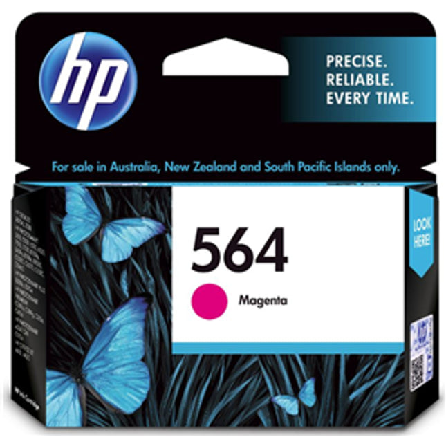 HP 564 Magenta Ink Cartridge
Features:
<div>Compatible With: Photosmart B109a, C410a, B109n, B110a, 5510, 5520, 6510, 6520, 7510, 7520, C5380, C6375, C6380, D5460, B209a, B210a, C309g, C309a, C310a, C510a, Deskjet 3070A, 3520, Officejet 4610, 4620, Yield ~300 Pages</div>