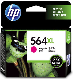 HP 564XL High Yield Magenta Ink Cartridge
Features:
<div>Compatible With: Photosmart B109a, C410a, B109n, B110a, 5510, 5520, 6510, 6520, 7510, 7520, C5380, C6375, C6380, D5460, B209a, B210a, C309g, C309a, C310a, C510a, Deskjet 3070A, 3520, Officejet 4610, 4620, Yield ~750 Pages</div>