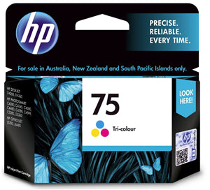 HP 75 Tri-Colour Ink Cartridge
Features:
<div>Compatible With: Deskjet D4260, D4360, Photosmart C4280, C4345, C4380, C4480, C4580, C4599, C5280, D5360, Officejet J5780, J6480</div>