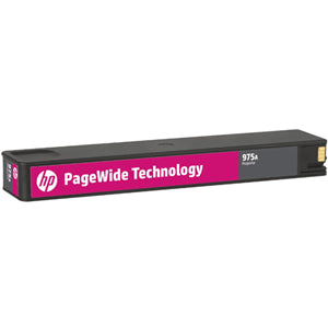 HP 975A Magenta PageWide Cartridge
Features:
<div>Compatible With: PageWide Pro 452dw, 477dw, 552dw, 577dw, 577z, Yield ~3000 Pages</div>
