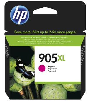 HP 905XL Magenta High Yield Ink Cartridge
Features:
<div>Compatible With: Officejet 6962, 6950, 6960.  Page Yield ~825 pages</div>