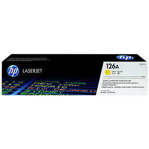 HP 126A Yellow Toner Damaged Box
Features:
<div>Compatible With: LaserJet Pro CP1025, CP1025nw
Yield ~1,000 Pages (at 5% Coverage)
Damaged Box</div>