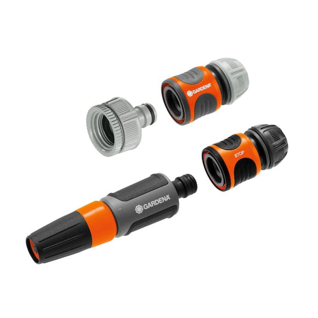 gardena basic hose tap 13 mm system set