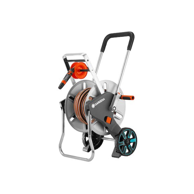 gardena hose trolley clever roll m metal hose set 20 m