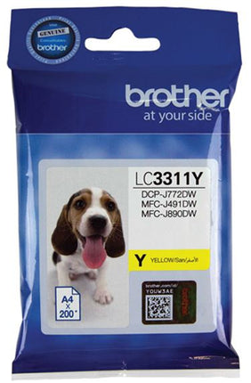 Brother LC3311Y Yellow Ink Cartridge
Features:
<div>Compatible With: MFCJ491DW
Yield ~200 Pages (at 5% Coverage)</div>