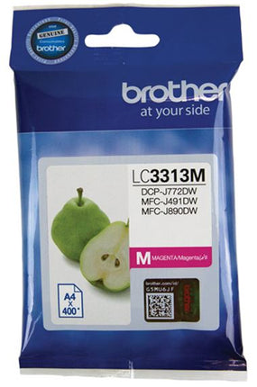 Brother LC3313M Magenta Ink Cartridge High Yield
Features:
<div>Compatible With: MFCJ491DW
Yield ~400 Pages (at 5% Coverage)</div>