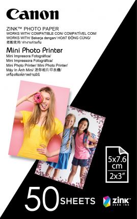 Canon Zink Photo Paper for Mini Photo Printer - 50 Sheets
Features:
<div>Zink Photo Paper for Mini Photo Printer - 50 Sheets</div>