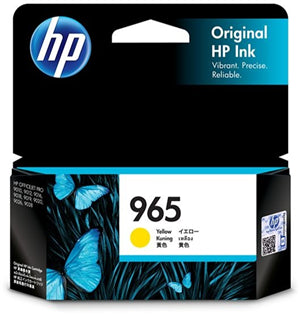 HP 965 Yellow Ink Cartridge
Features:
<div>Yield ~700 pages.
Compatible with OfficeJet Pro 9010, All in One 9016, 9018, 9019, 9012, 9020, 9026, 9028</div>