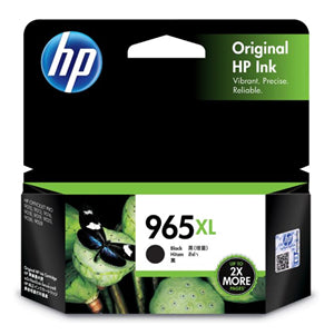 HP 965XL Black Ink Cartridge
Features:
<div>Yield ~2000 pages.
Compatible with OfficeJet Pro 9010, All in One 9016, 9018, 9019, 9012, 9020, 9026, 9028</div>