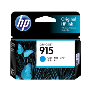 HP 915 Cyan Ink Cartridge
Features:
<div>Compatible With: OfficeJet Pro 8010, 8012, 8020, 8022, 8028
Yield ~315 Pages (at 5% Coverage)</div>