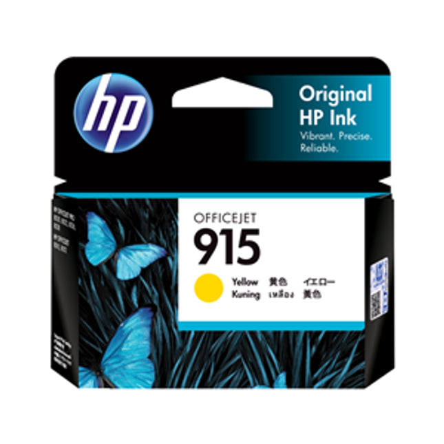 HP 915 Yellow Ink Cartridge
Features:
<div>Compatible With: OfficeJet Pro 8010, 8012, 8020, 8022, 8028
Yield ~315 Pages (at 5% Coverage)</div>