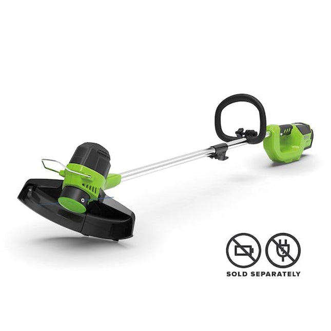 green works line trimmer g max 40 v li ion