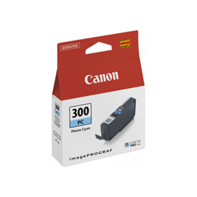 Canon PFI-300PC Photo Cyan Ink Cartridge
Features:
<div>Compatible with: ImageGRAF Pro-300 Cartridge PFI300PC
This standard yield ink cartridge lasts for up to 116 A3+ pages or 625 4x6 pages at 5% coverage.</div>