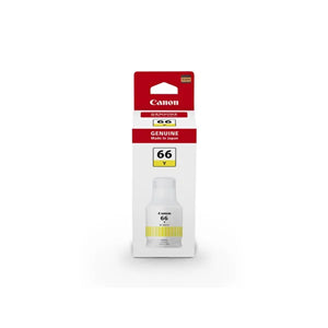 Canon GI66Y Yellow MAXIFY MegaTank Ink Bottle
Features:
<div>Compatible with: MAXIFY MegaTank GX7060
Yield ~14,000 Pages, GI-66Y</div>