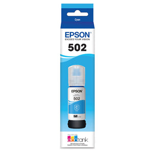 Epson T502 Cyan Ink Bottle
Features:
<div>Compatible With: EcoTank ET-4750, EcoTank ET-3700, EcoTank ET-2750, EcoTank ET-4850, EcoTank ET-3800, EcoTank ET-2850</div>