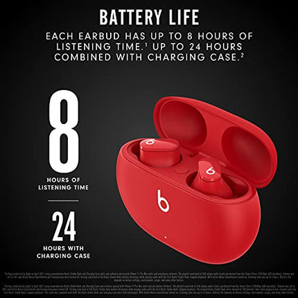 Beats Earbuds Red Bluetooth, Wireless