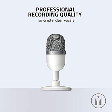 Razer Seiren Mini Ultra-Compact Condenser Microphone White